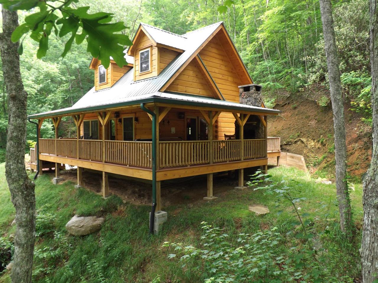 Cherokee Mountain Cabins Llc Hotell Topton Exteriör bild