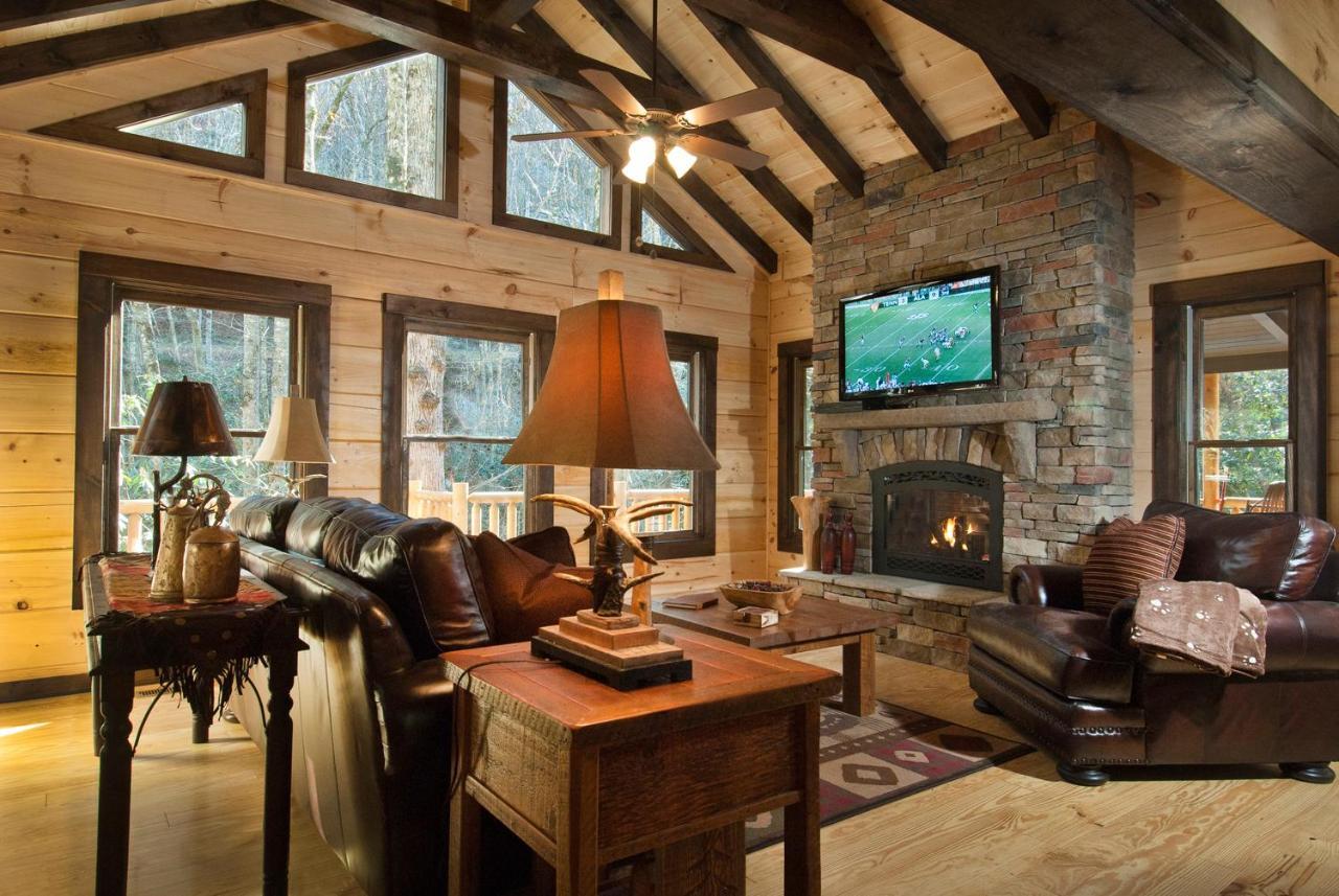 Cherokee Mountain Cabins Llc Hotell Topton Exteriör bild